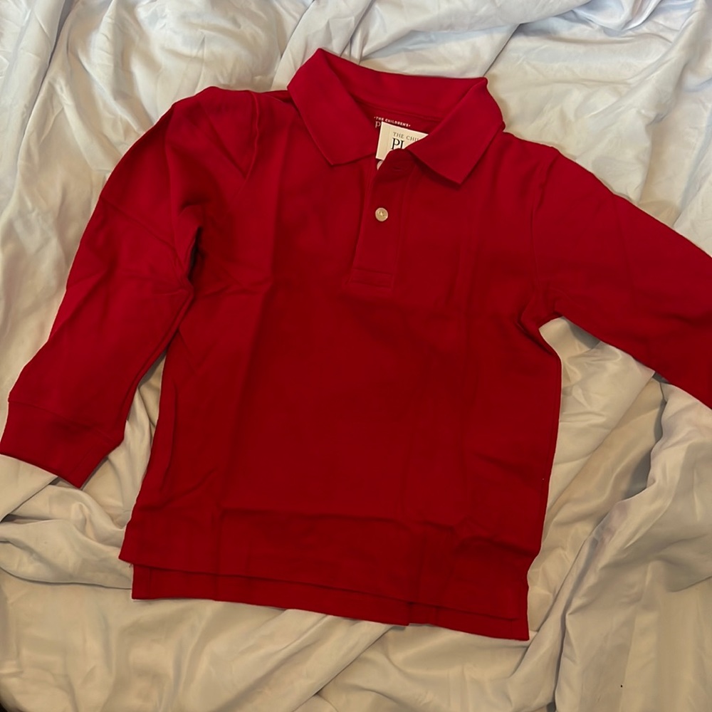 Children's Place Long Sleeve Uniform Shirt (Boys)